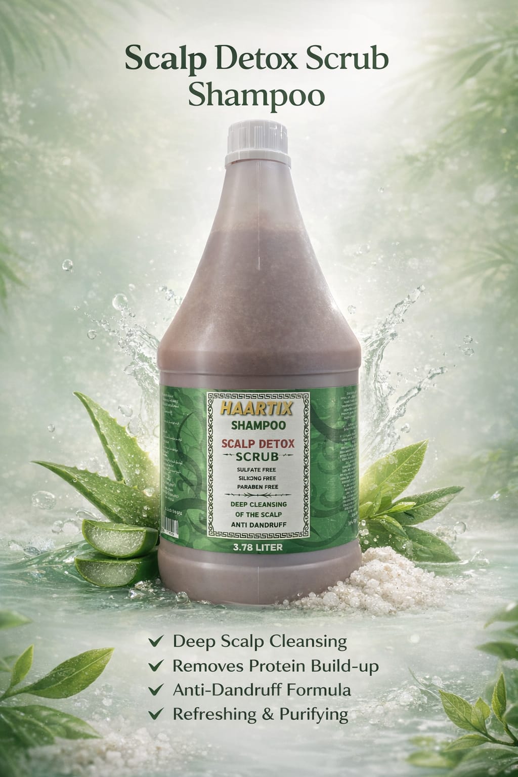  Scalp Detox Scrub shampoo 